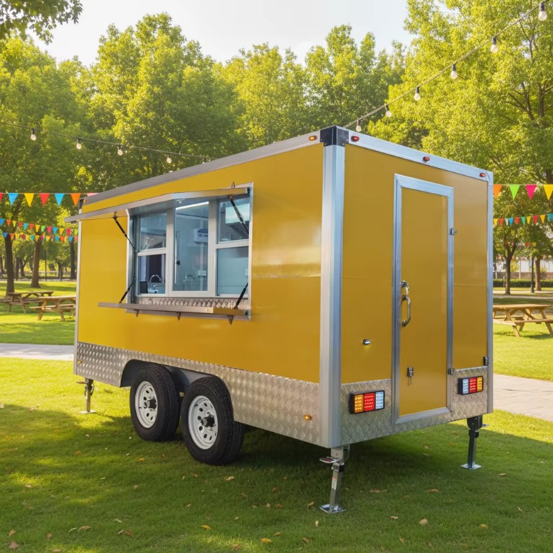 Mobile Coffee Van Equipment - รถขายอาหารเคลื่อนที่ รถขายแฮมเบอร์เกอร์ขนาดเล็ก รถขายกาแฟ รถบรรทุก ร้านอาหารเคลื่อนที่ รถพ่วงจัดเลี้ยง
