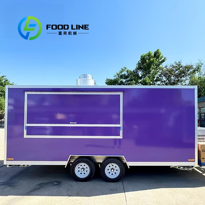 รถพ่วงขายอาหารเคลื่อนที่แบบกำห - Mobile Coffee Van Equipment บทวิจารณ์และราคา
