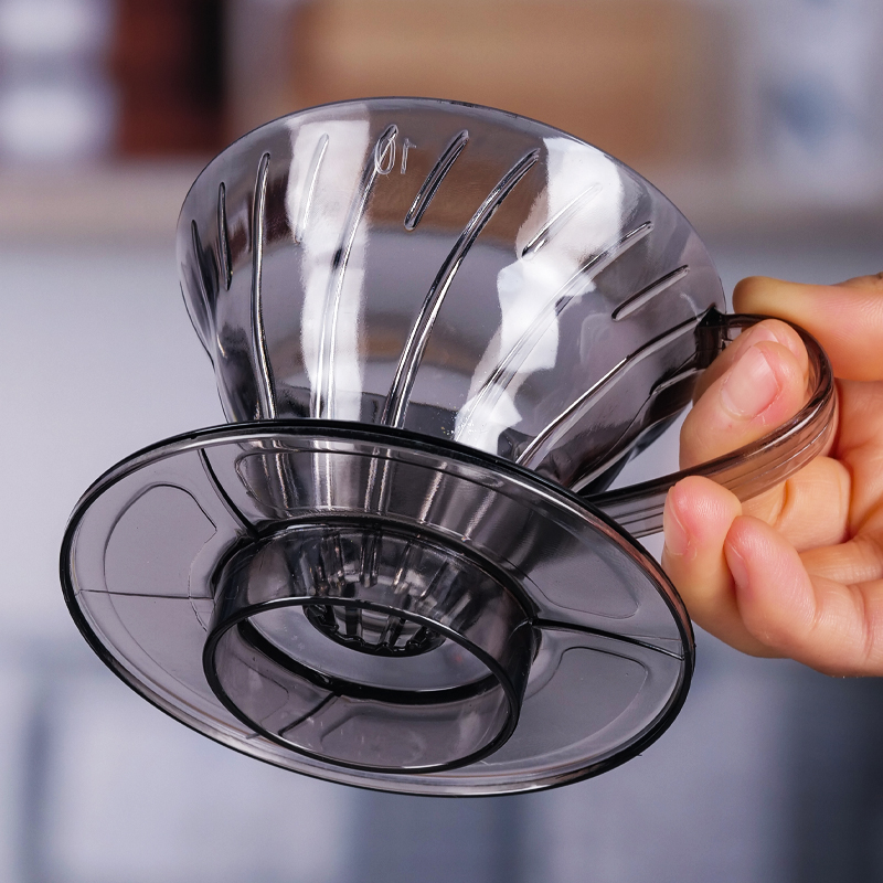 กรวยกรองกาแฟพลาสติกรูปตัววี แบ - Coffee Equipment V60 บทวิจารณ์และราคา