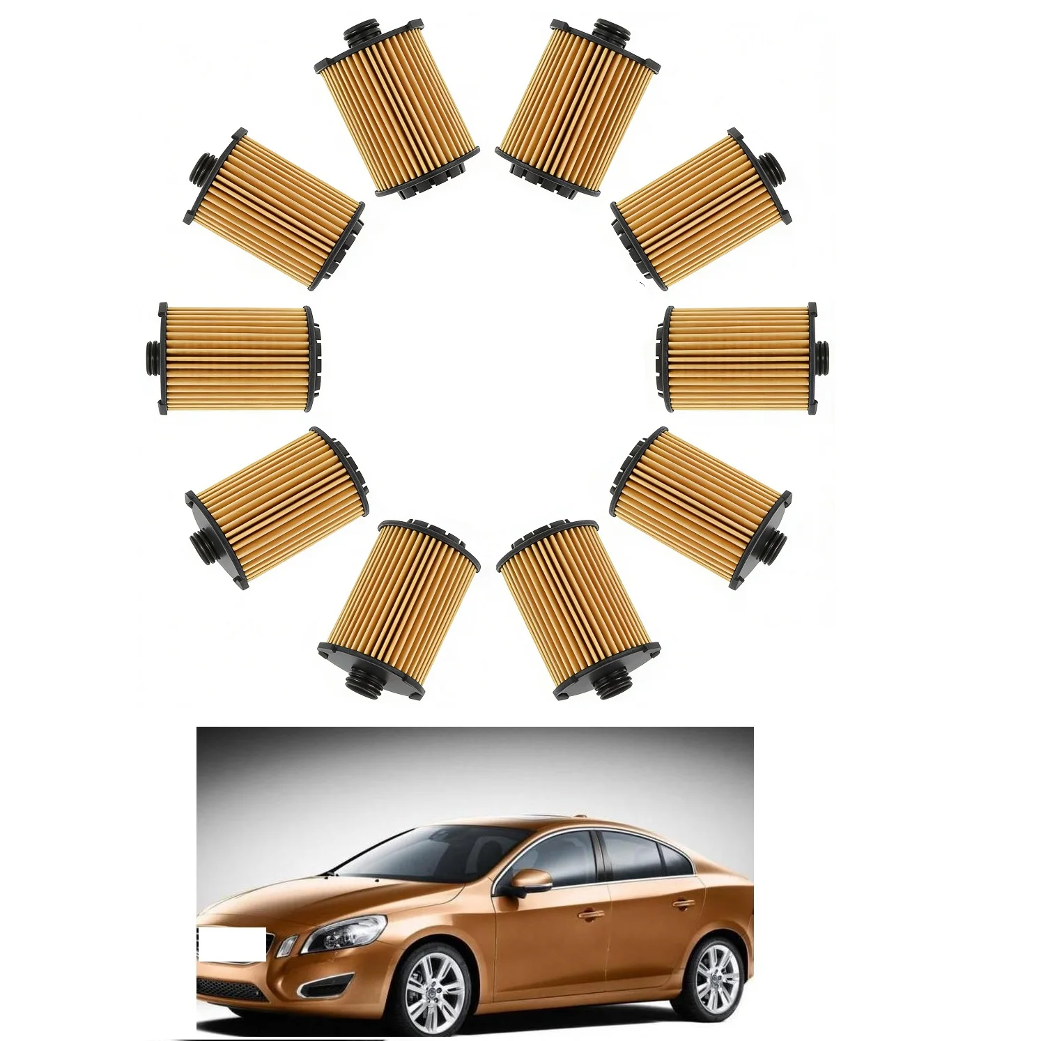 10 ชิ้นกรองน้ำมันสำหรับ VOLVO  - Coffee Equipment V60 บทวิจารณ์และราคา